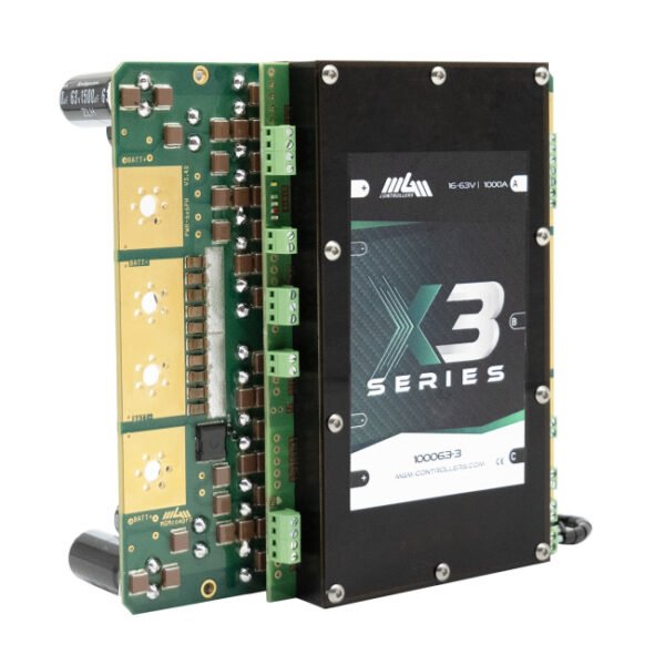 MGM controller esc 4-15S 500A with programmer and two fans for brush motor MGM 50063 X3-series